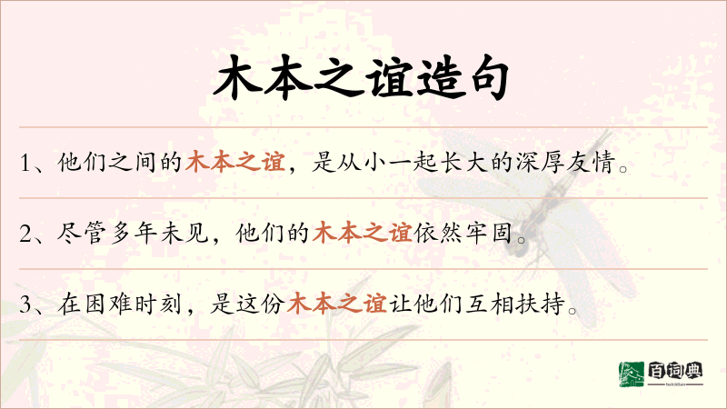 木本之谊