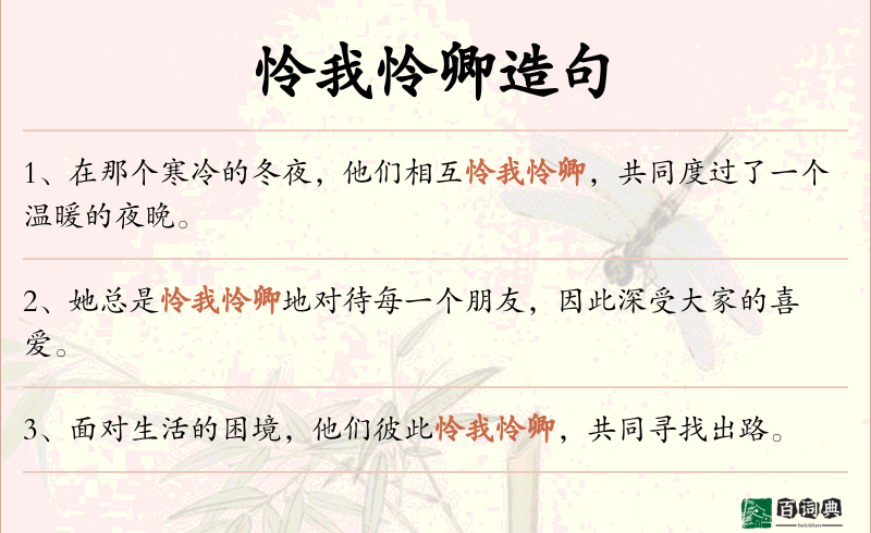 怜我怜卿