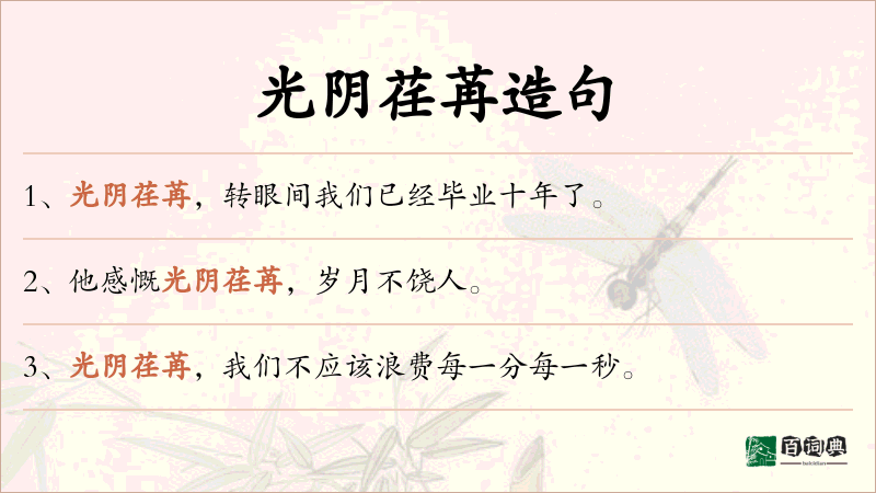 光阴荏苒