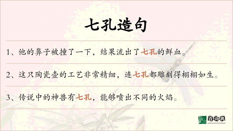 七孔