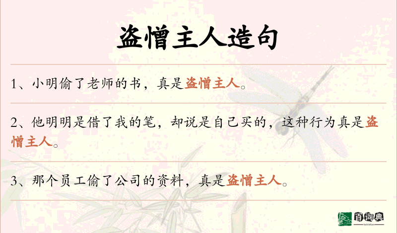 盗憎主人