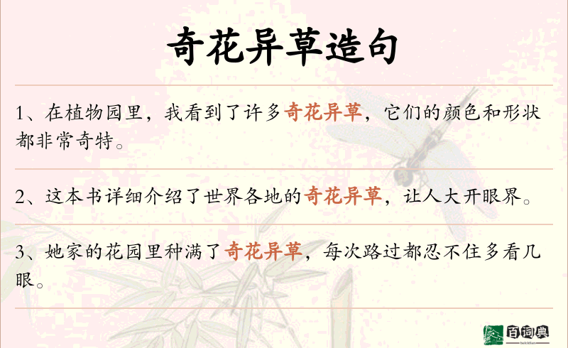 奇花异草