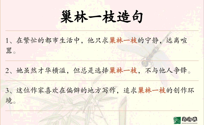 巢林一枝