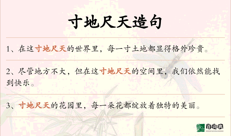 寸地尺天