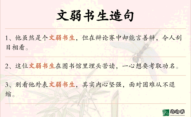 文弱书生