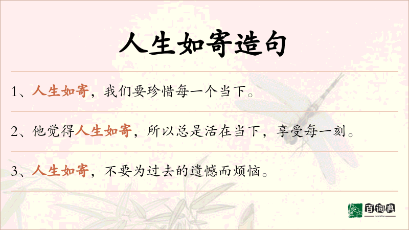 人生如寄