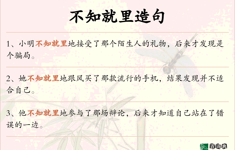 不知就里