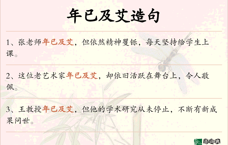 年已及艾