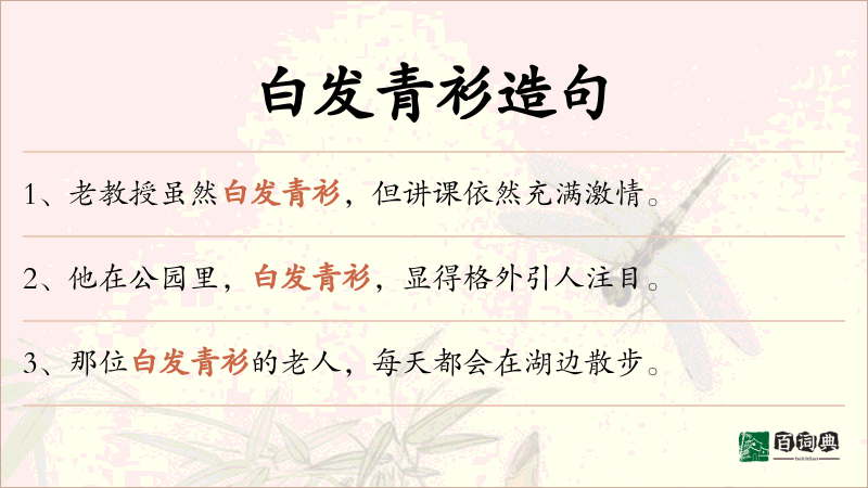 白发青衫