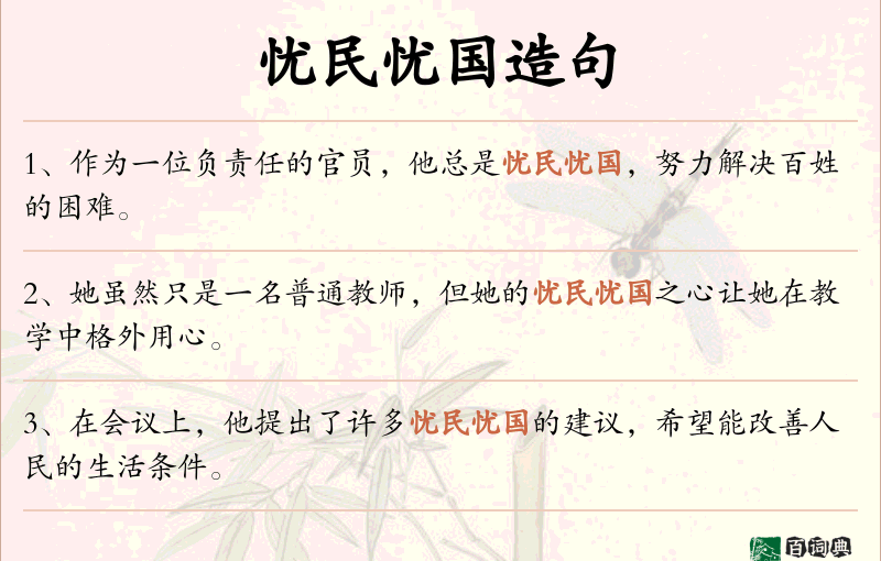 忧民忧国