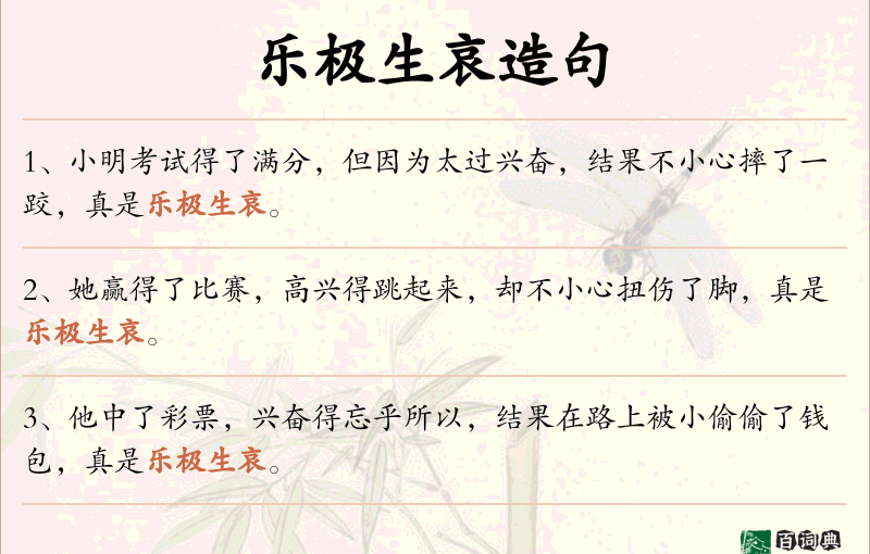 乐极生哀