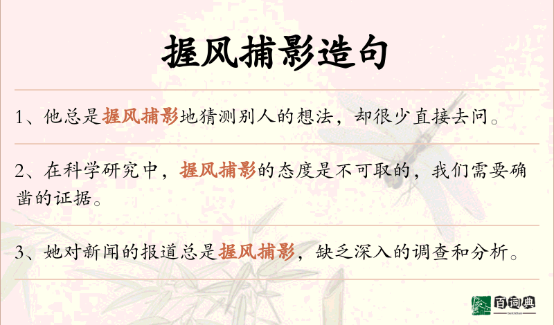 握风捕影