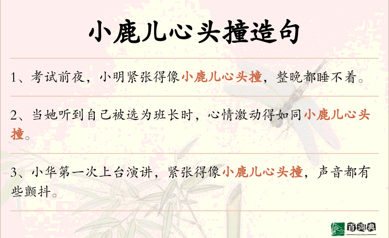 小鹿儿心头撞