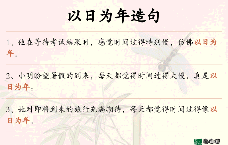 以日为年