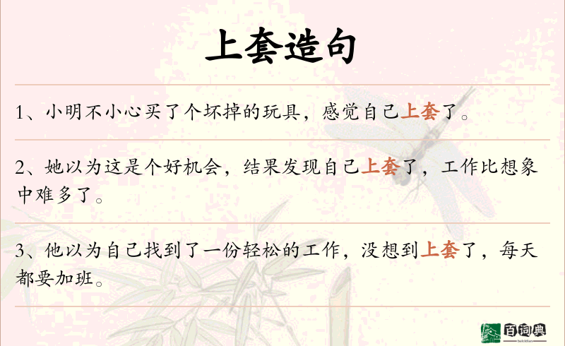 上套