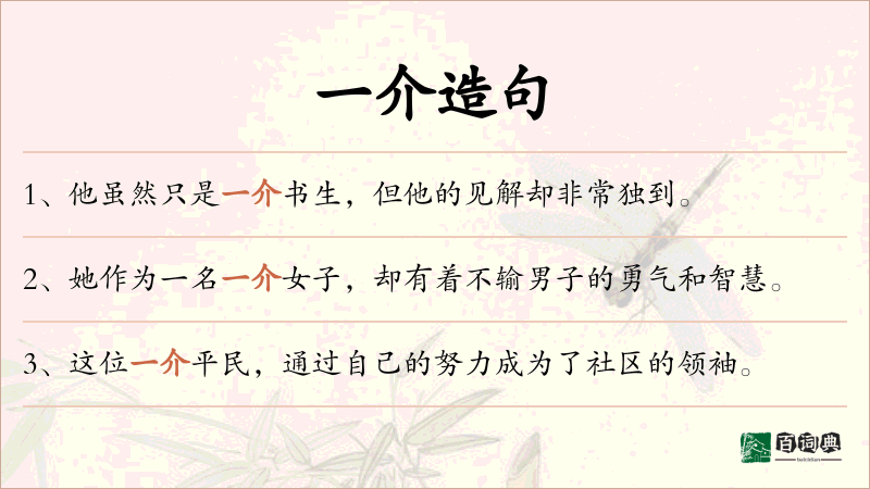 一介