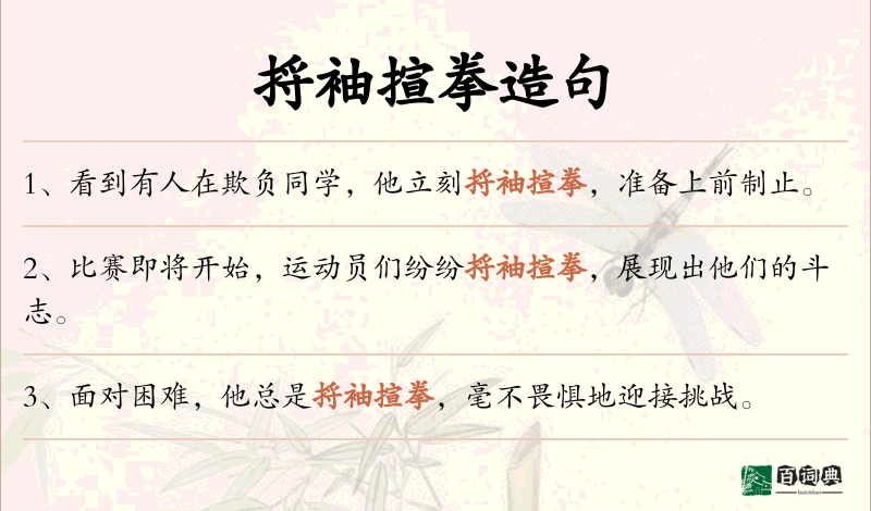 捋袖揎拳