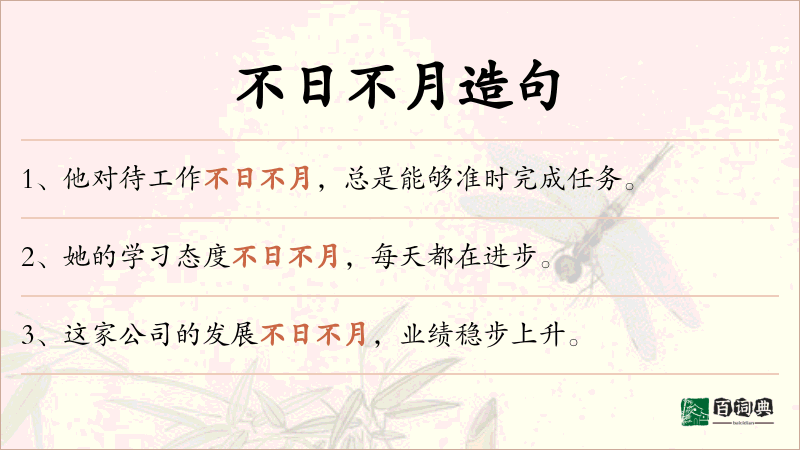 不日不月