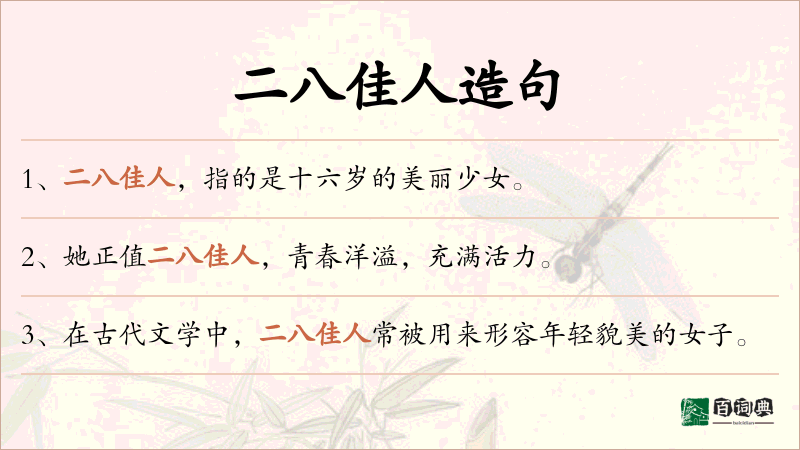 二八佳人