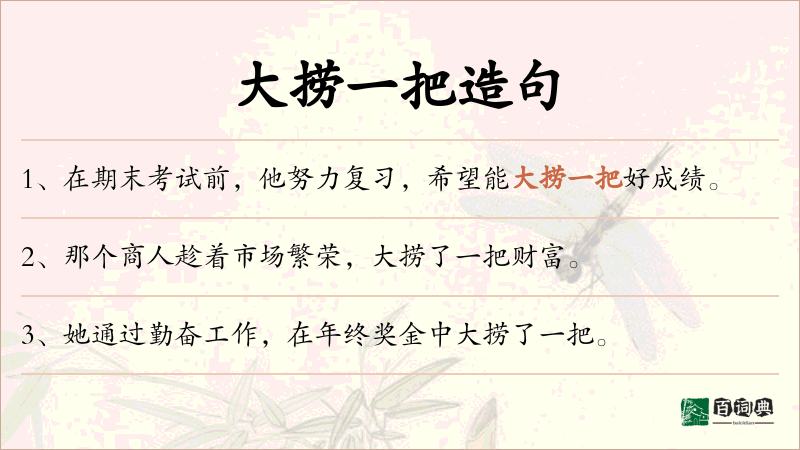 大捞一把