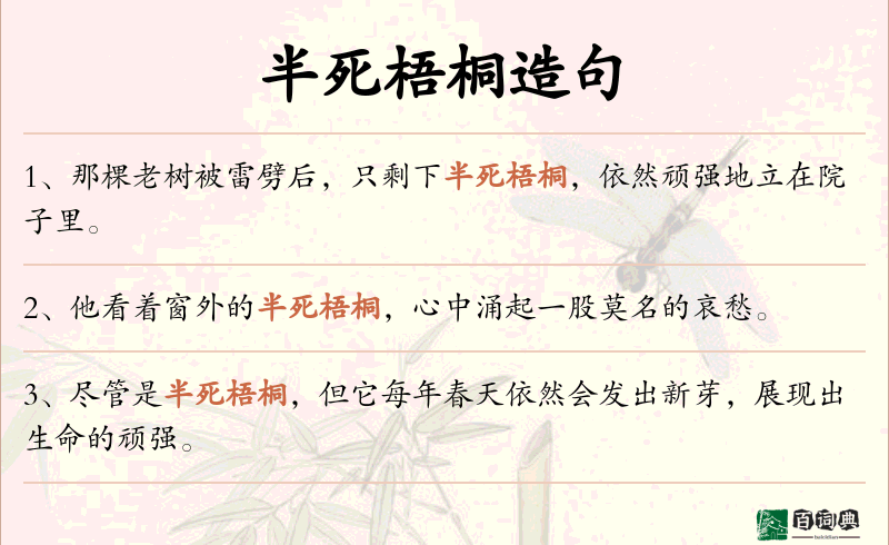 半死梧桐