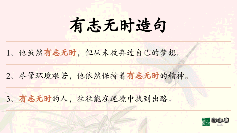 有志无时