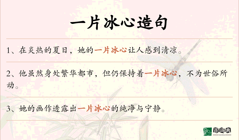 一片冰心