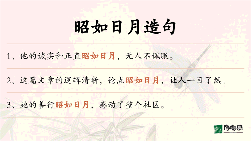 昭如日月