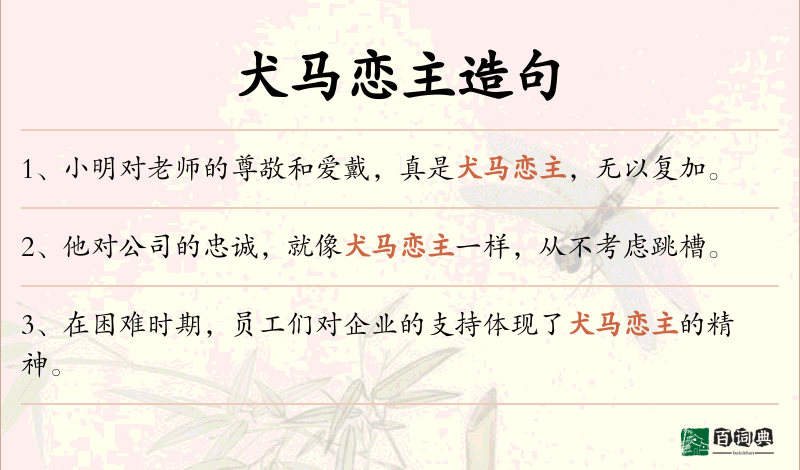 犬马恋主