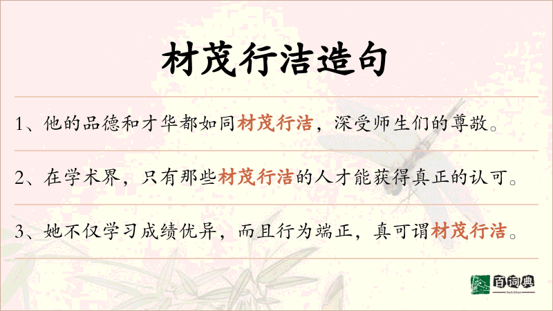 材茂行洁