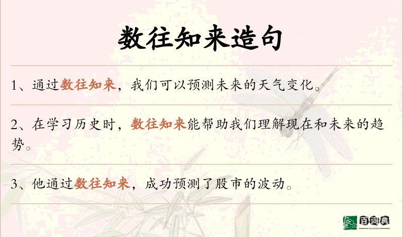 数往知来