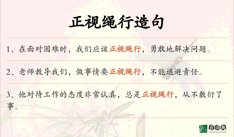 正视绳行