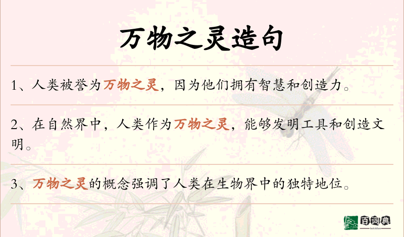 万物之灵
