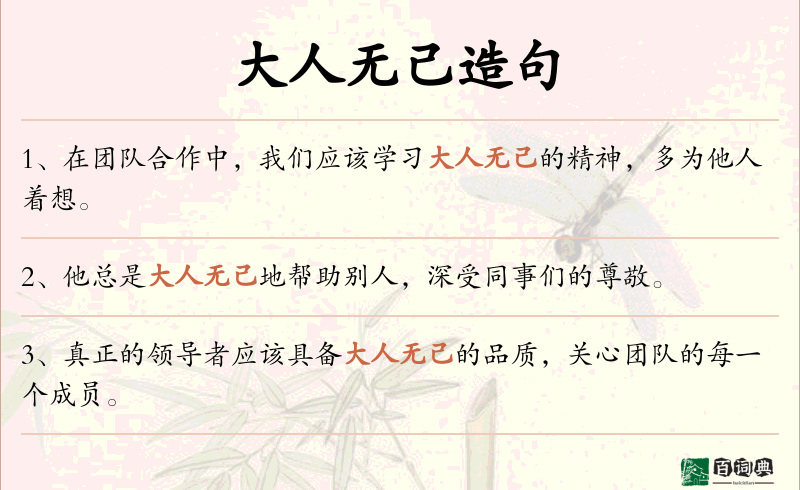 大人无己