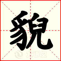 貎