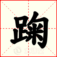 踘