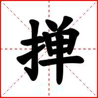 掸