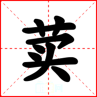 荬