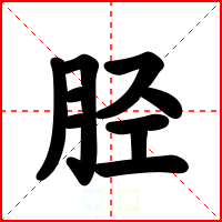 胫