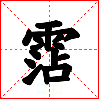 霑