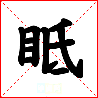 眡