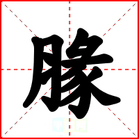 腞