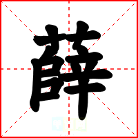 薛