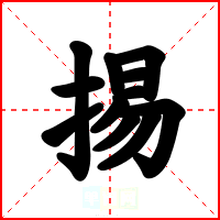 掦