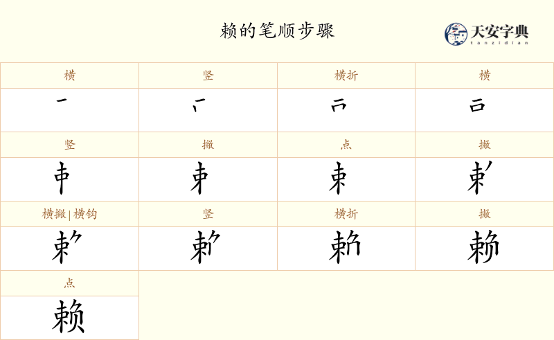 赖