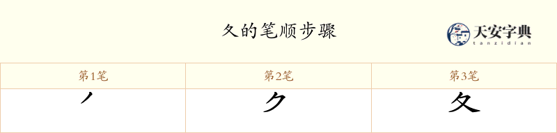 夂