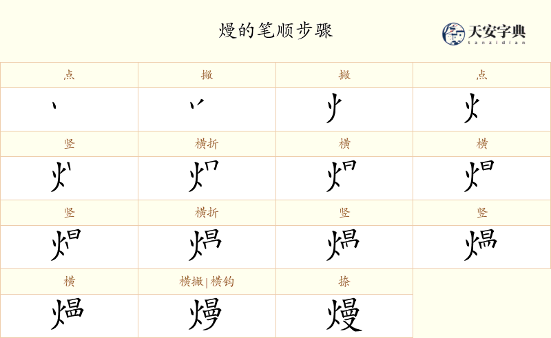 熳