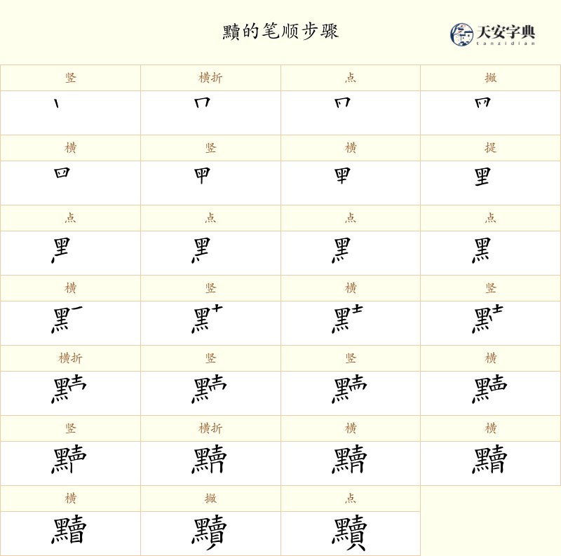 黷