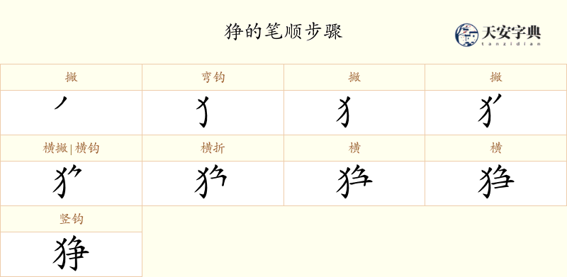 狰