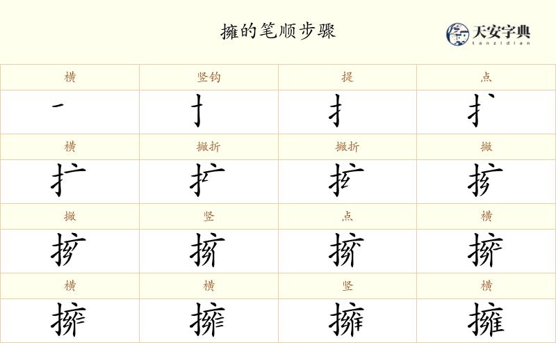 擁